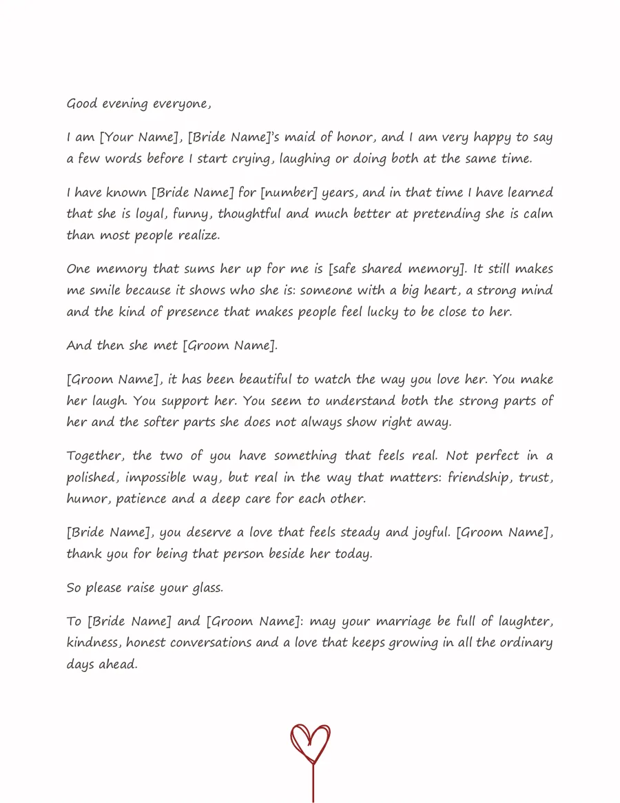 Preview of the Speech Writing Guide You Can Download