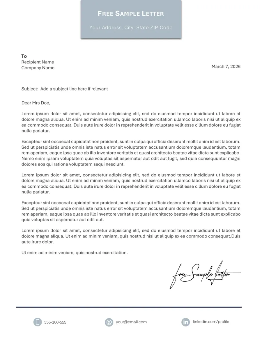 Preview the Marketing Director Cover Letter Template Before Download