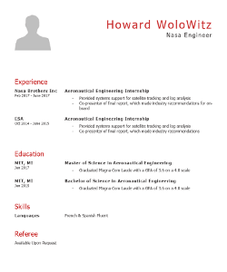 Engineer Resume